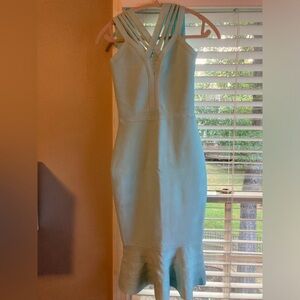 Mermaid style bandage dress